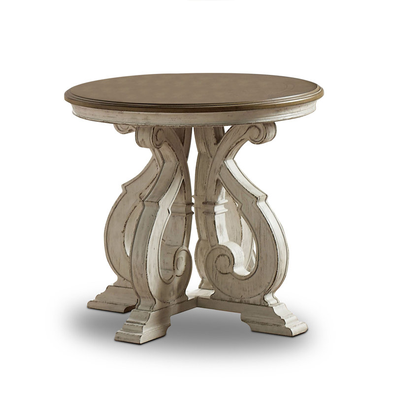 Laurel Foundry Modern Farmhouse Kallas Pedestal End Table & Reviews